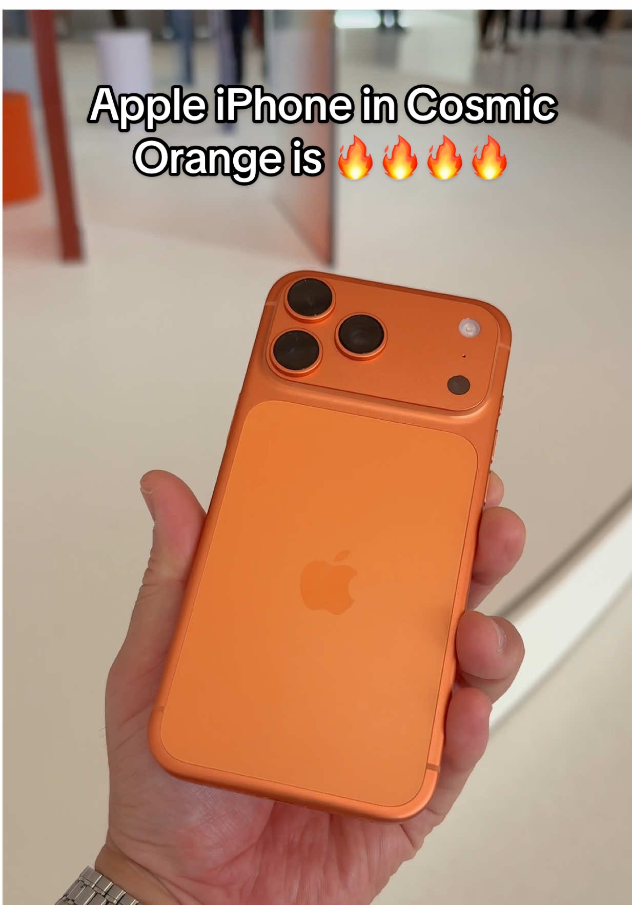 @superscientiktok — Apple iPhone 17 Pro Max: Hands-On Review in Cosmic Orange