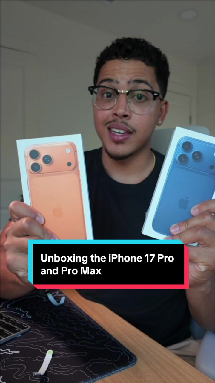 @milesabovetech — Unboxing iPhone 17 Pro Max: Cosmic Orange Color Review