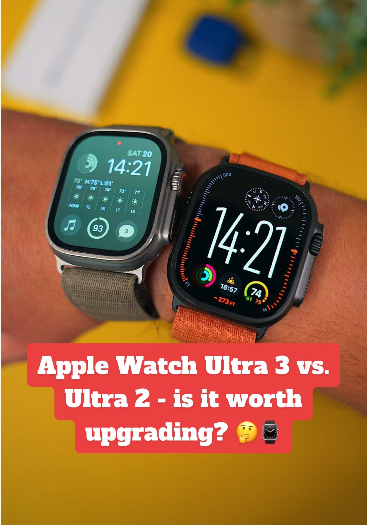 @raymondstrazdas — Apple Watch Ultra 3: Worth the Upgrade from Ultra 2?