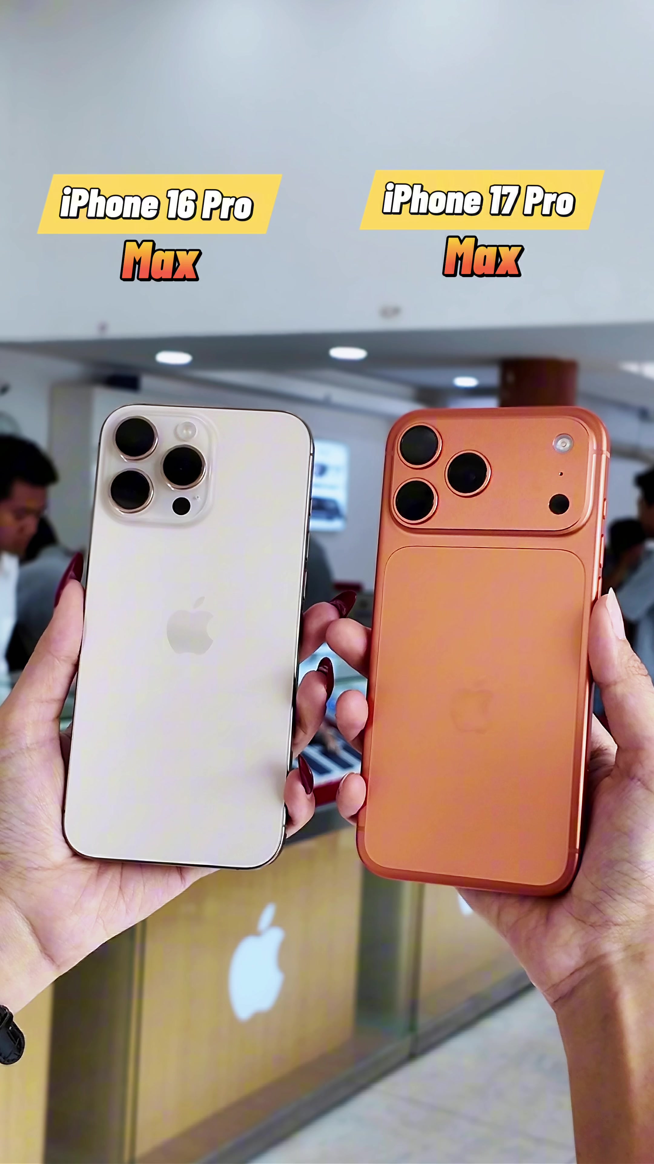 @i7mobile — iPhone 17 Pro Max Vs iPhone 16 Pro Max Review