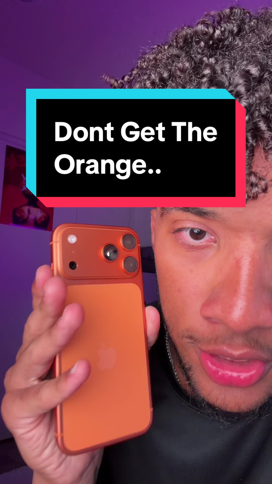 @carterpcs — Why You Should Avoid the Orange iPhone 17 Pro