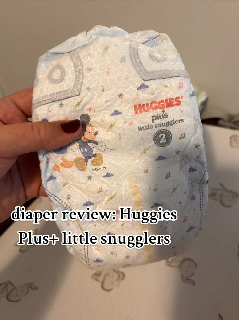 @kiaravilla__ — Huggies Plus+ Little Snugglers Diaper Review