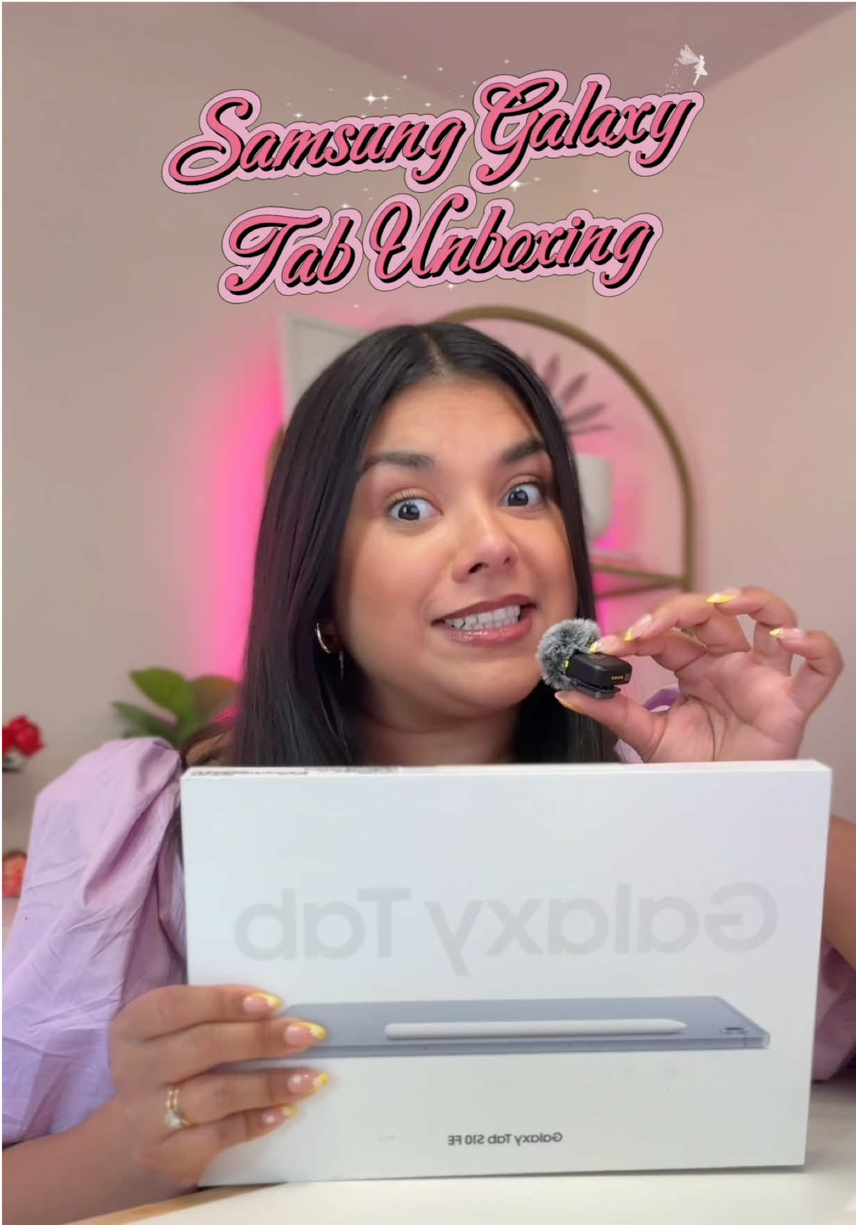 @papernroses — Unboxing the Samsung Galaxy Tab S10 FE: Customization ...