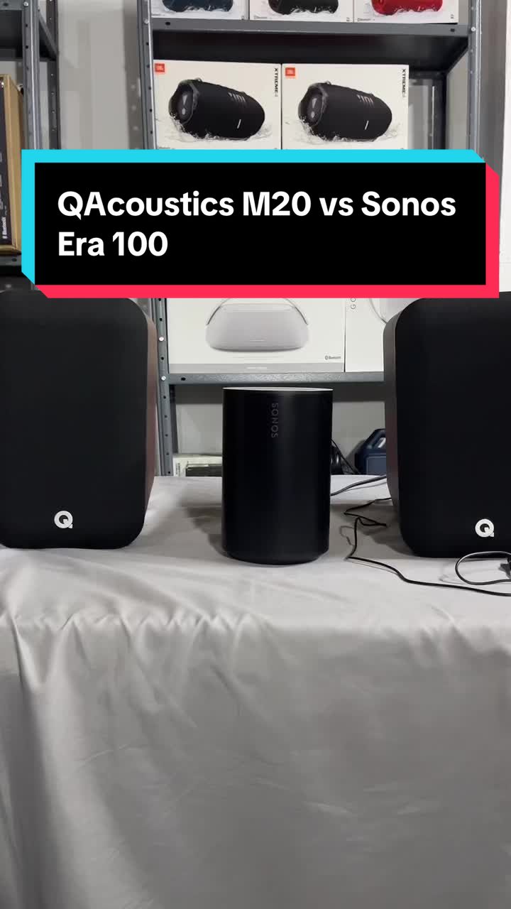 @richardtechtech — Comparativa Sonos Era 100 vs QAcoustics M20