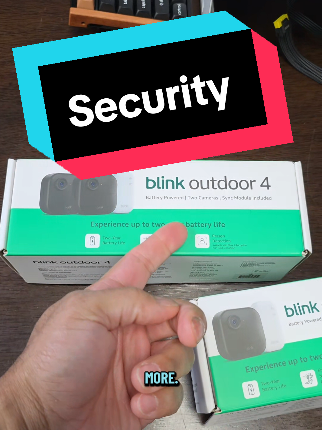 @dapoets — The blink outdoor 4 wireless camera system with a two-year ...