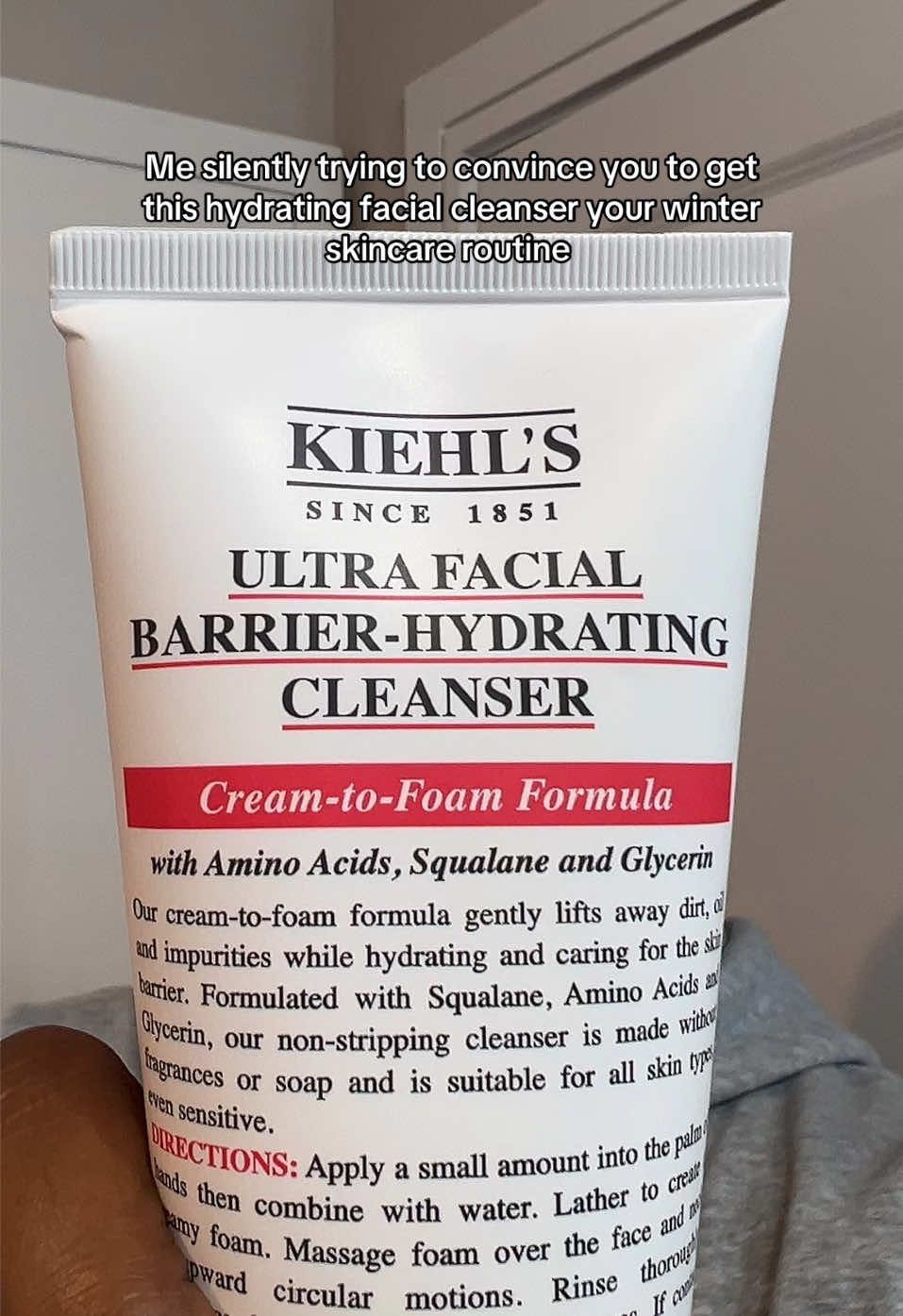 @trevondyson — Ultra Facial Barrier Hydrating Cleanser Review
