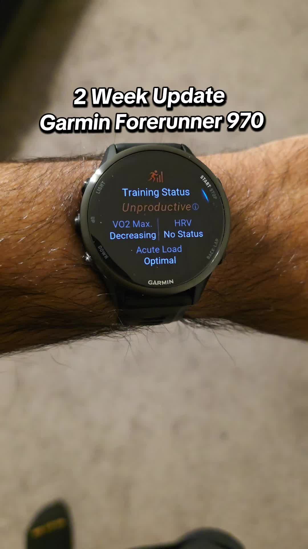 @paralexog — Garmin Forerunner 970: 2 Week Update Review