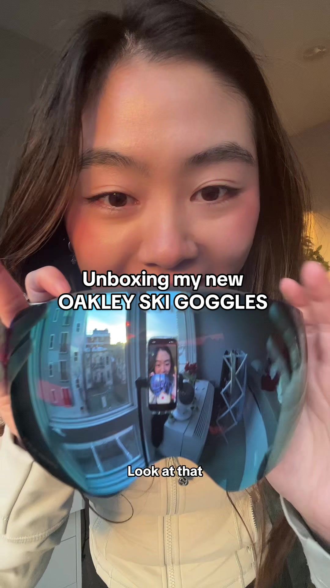 @angexlaa — Unboxing Oakley Flight Deck M Ski Goggles