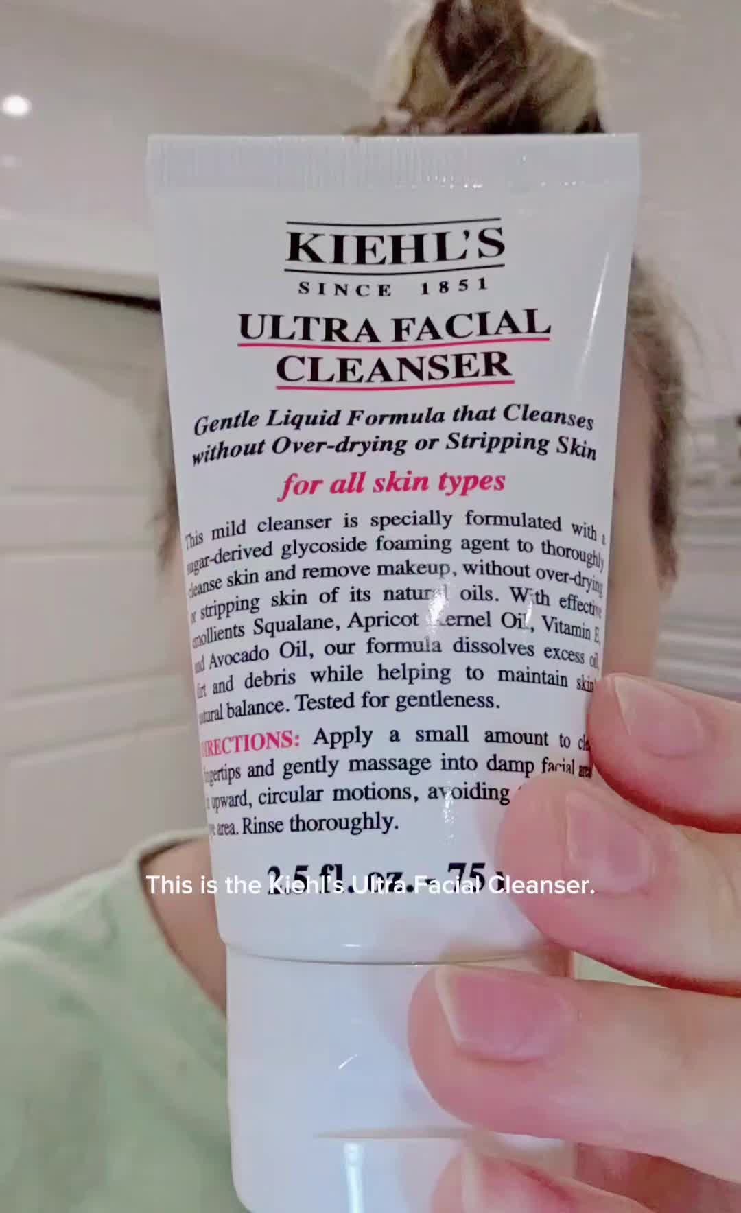 @karly4ella — Kiehl’s Ultra Facial Cleanser: A Gentle Review