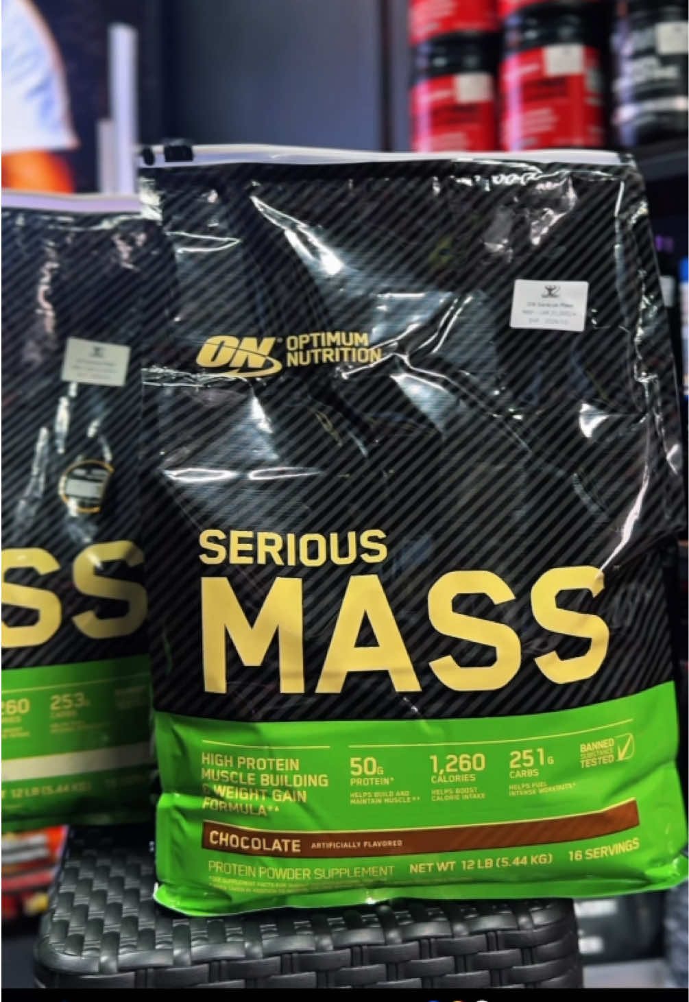 @supplement_store.lk — Serious Mass 12 lbs: Premium Weight Gain Supplement