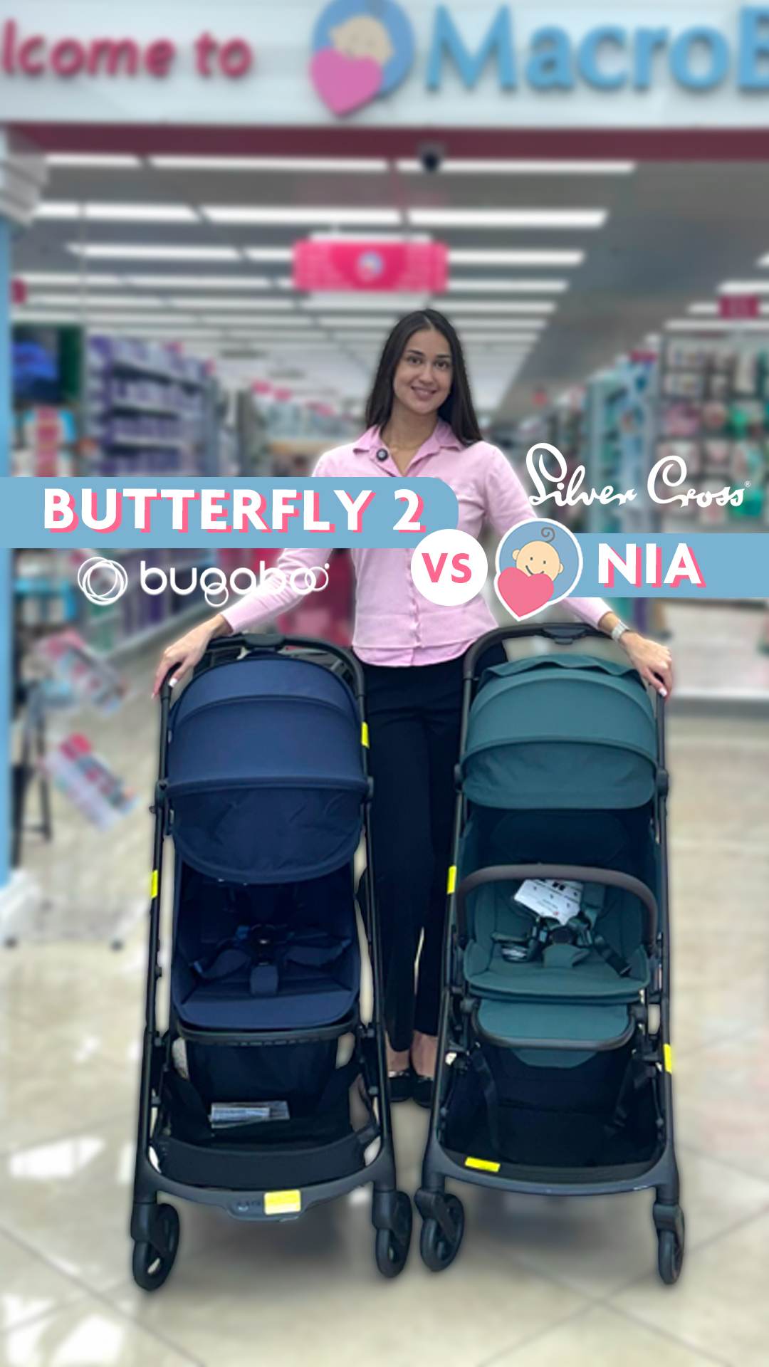 @macrobaby — Silver Cross Nia vs Bugaboo Butterfly 2: Travel Stroller ...