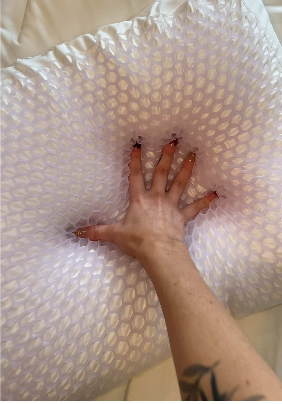@sarahgibbons_ — I switched to the Harmony pillow by Purple and my sleep feels ...