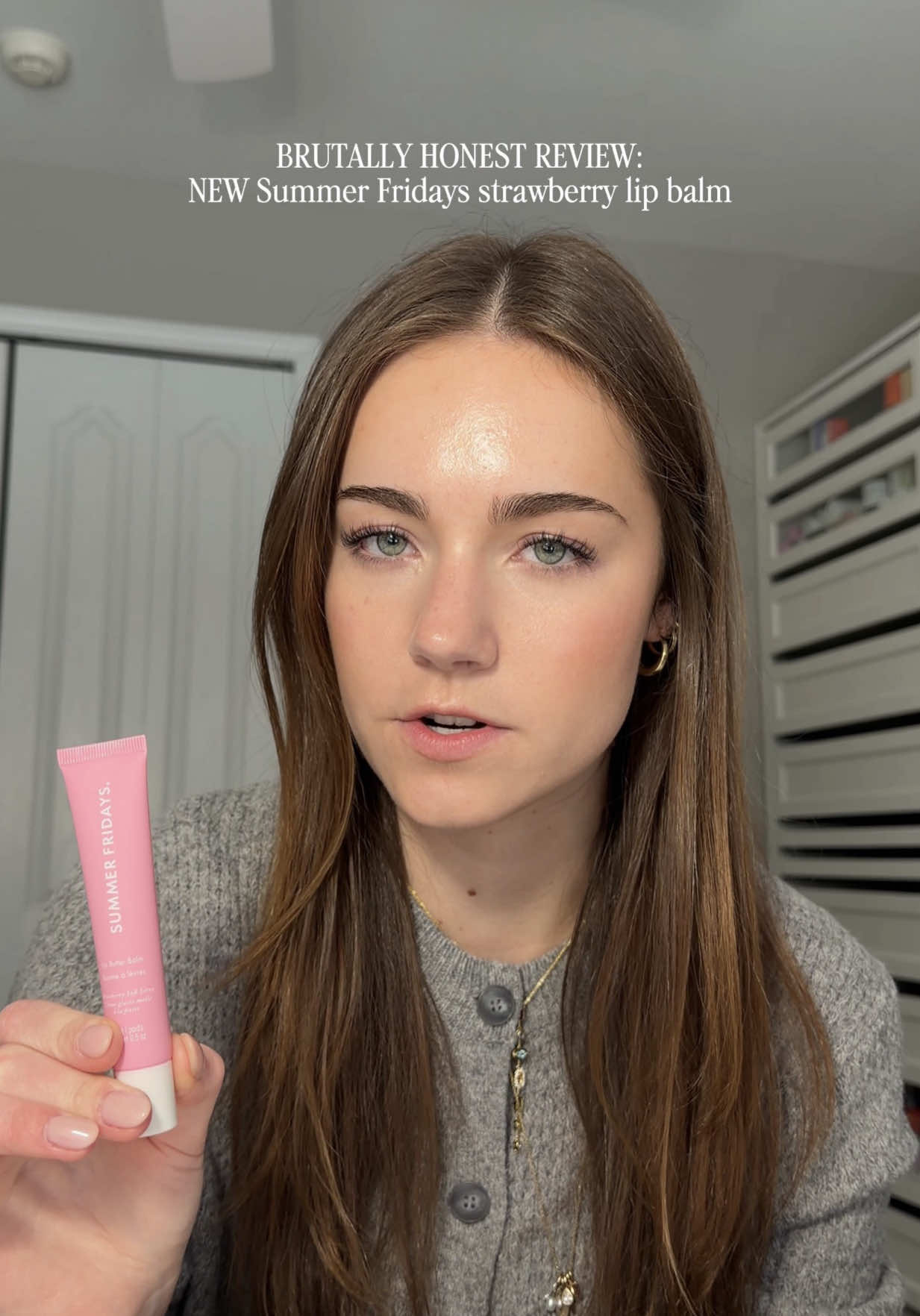 @theglownarrative — Summer Fridays Strawberry Lip Butter Balm Review