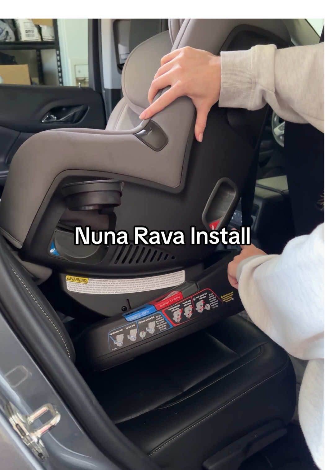 @whitneys_wheelhouse — Please reinstall your Nuna Rava if it is rear facing and in the ...