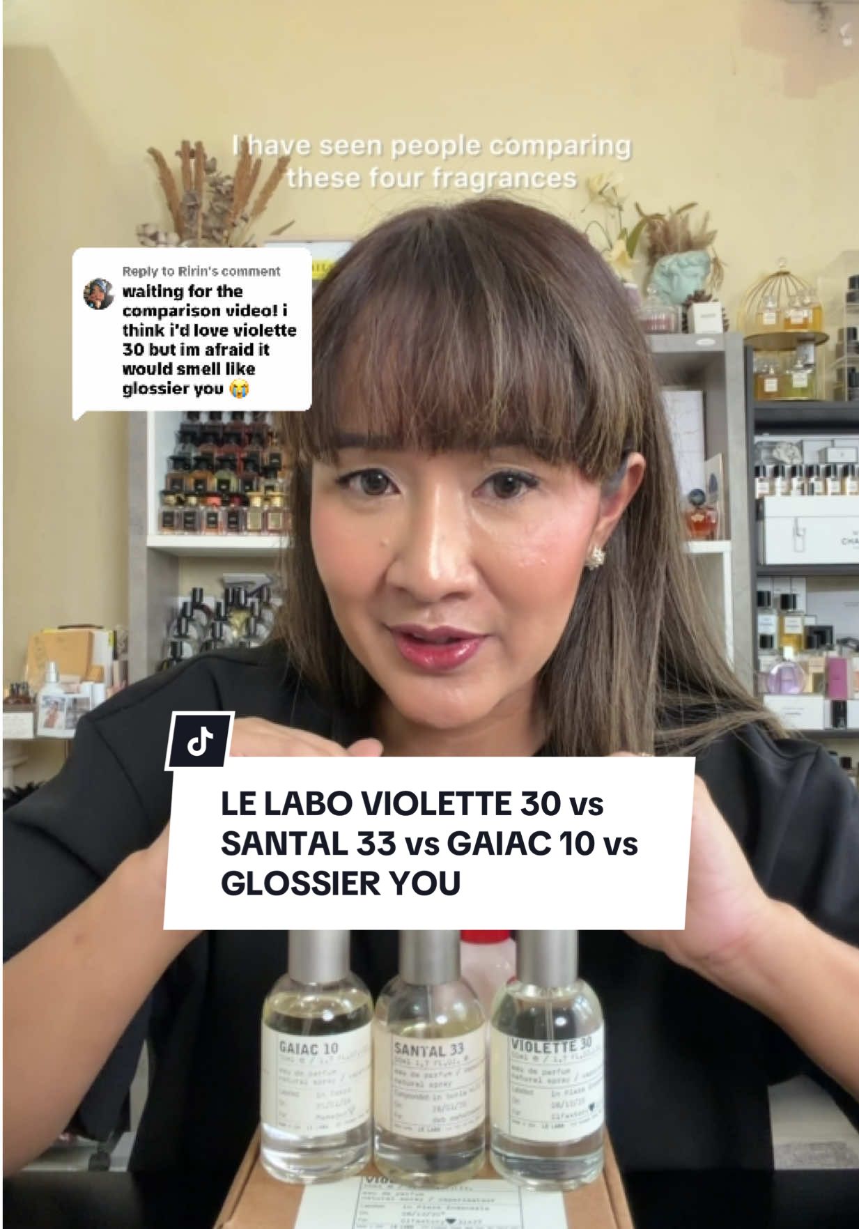 @olfaxtory — LE LABO Fragrances Comparison: Violette 30 vs Santal 33