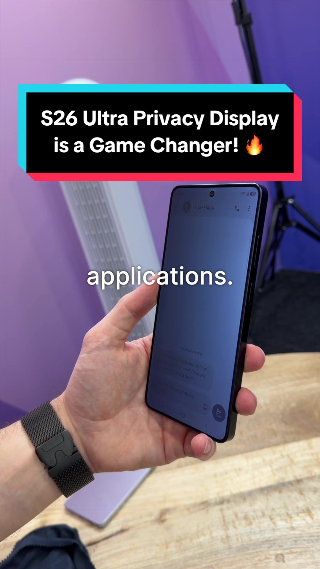 @brandon.butch — Discover the Samsung S26 Ultra Privacy Display Feature
