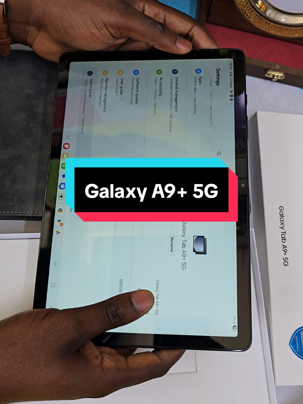 @phoneflexke — Galaxy Tab A9+ 5G: Specs and Price