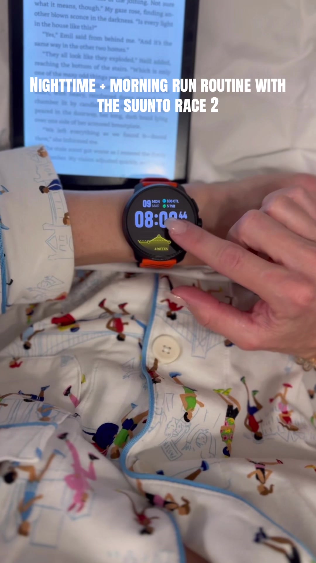 @tesschupinsky — Routine de mañana y noche con Suunto Race 2