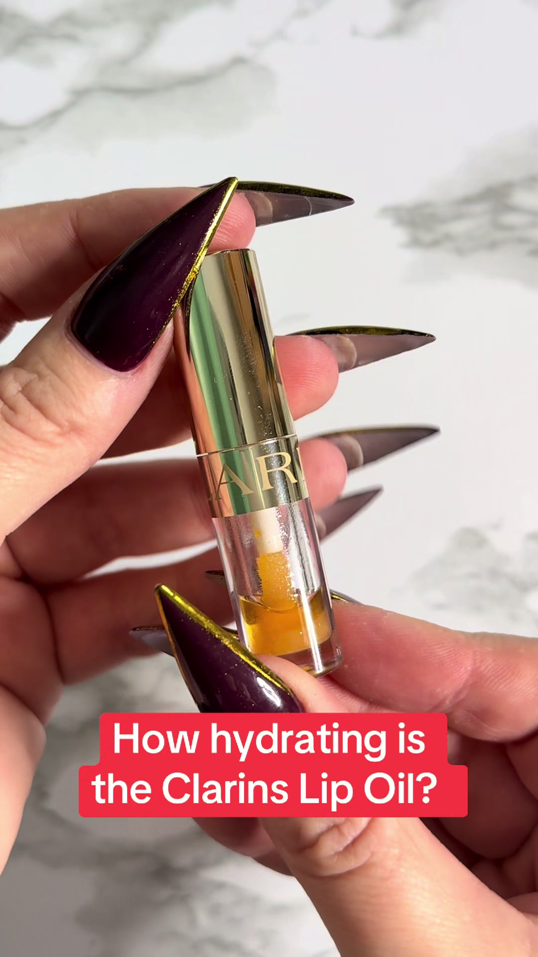 @victoria_woolly_web — Clarins Lip Comfort Oil Review: Hydration and Comparison