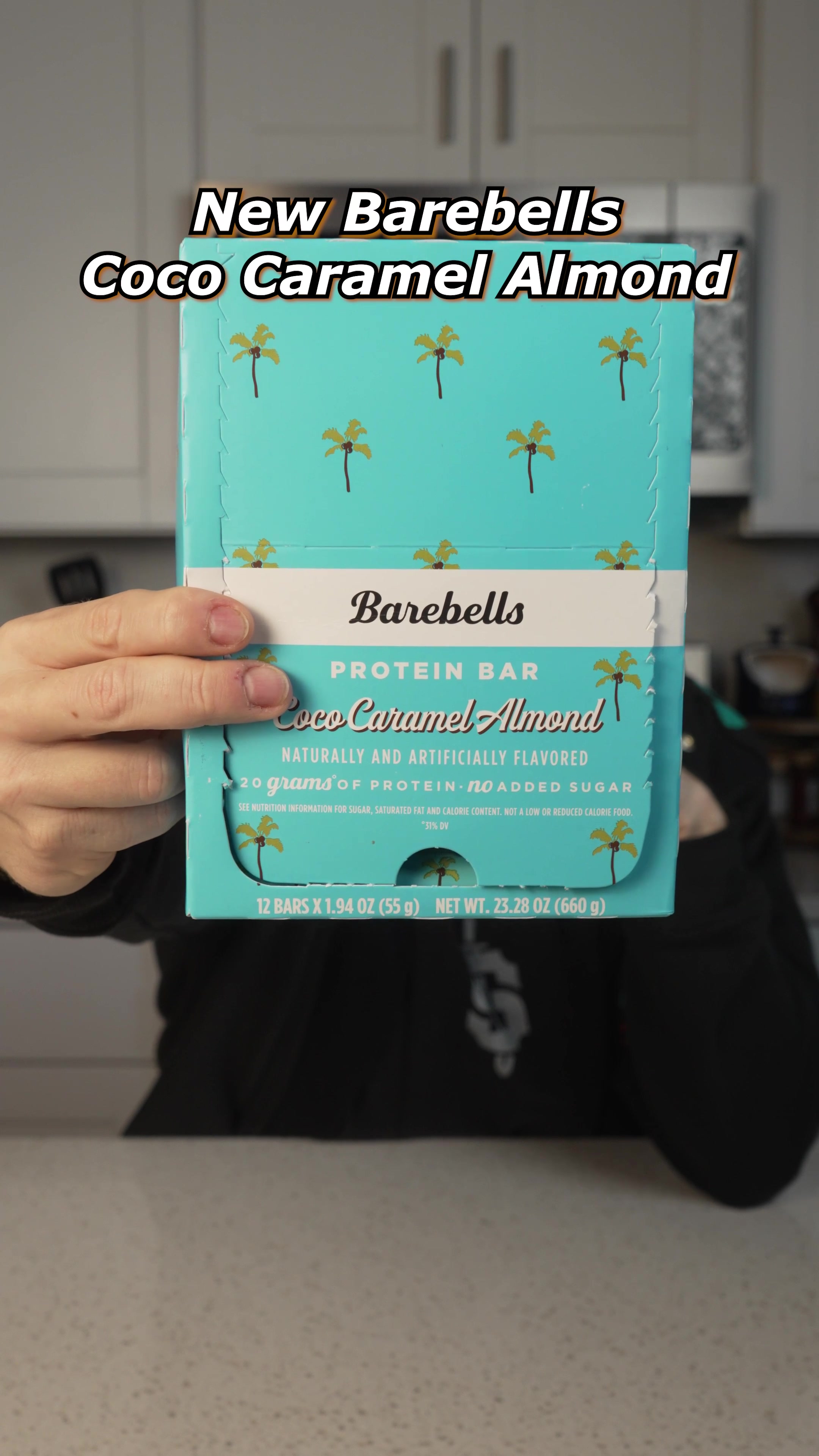 @formerfatguyfitness — Barebells Coco Caramel Almond Protein Bar Review