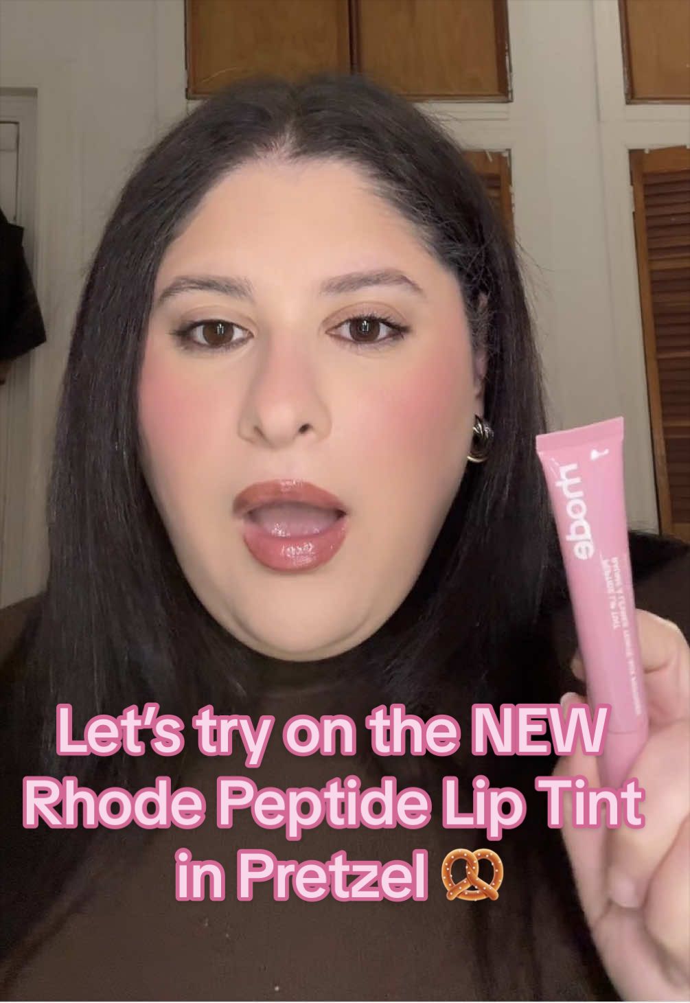 @amandabetkind — Rhode Peptide Lip Tint in Pretzel Review