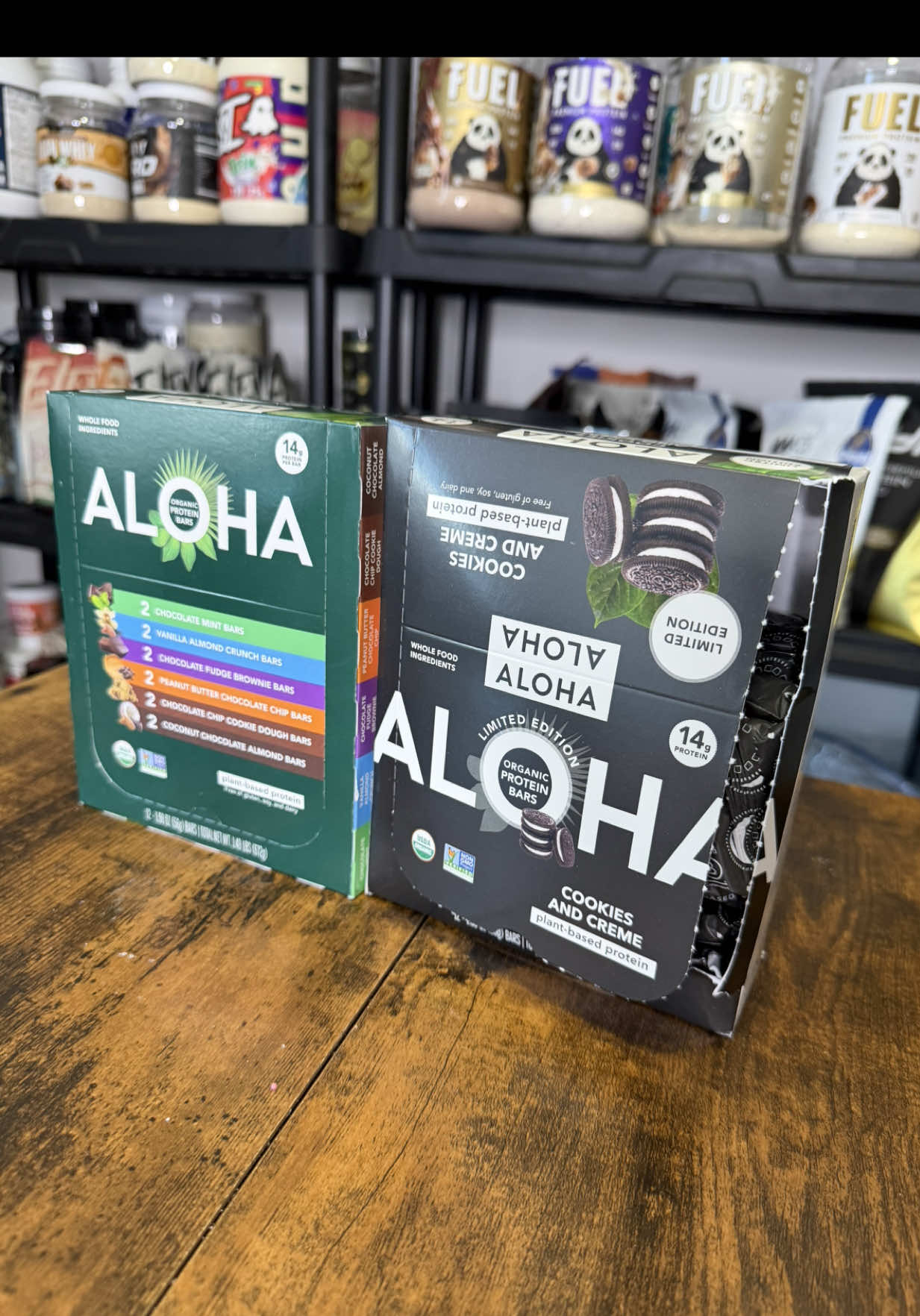 @j_jungy — ALOHA Cookies & Cream Protein Bar Review