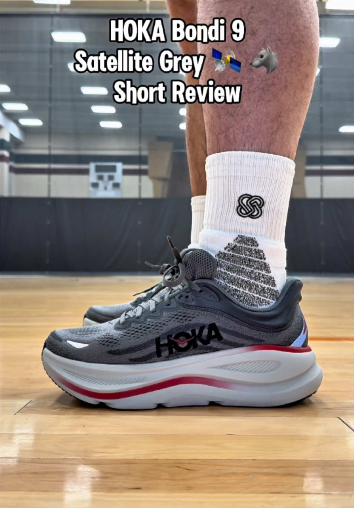 @sneakrtweakr — HOKA Bondi 9 “Satellite Grey” — is this the most comfortable ...