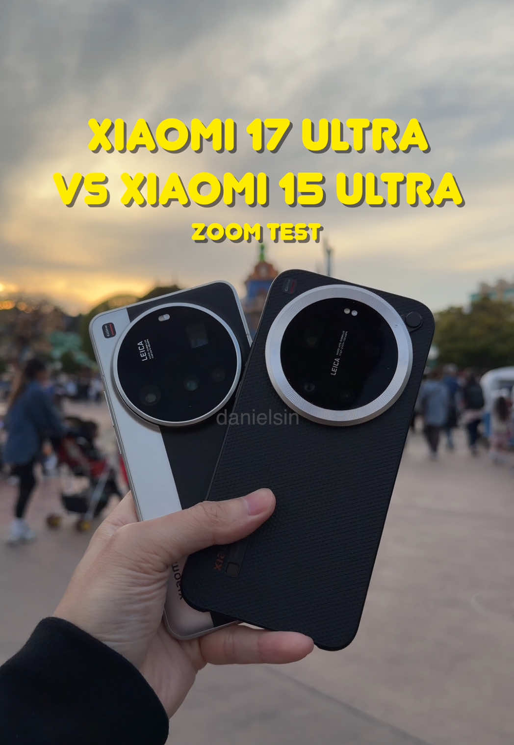 @danielsinfilms — Xiaomi 17 Ultra vs 15 Ultra: Zoom Test Comparison