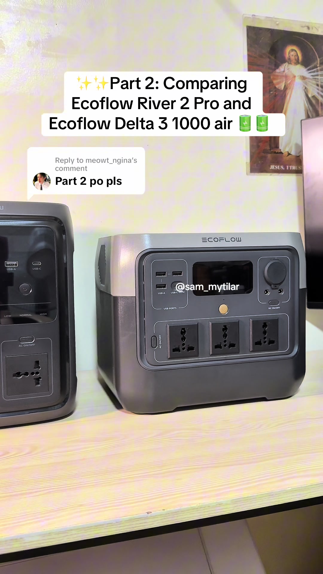 @sam_myrecos — Solar Panel - Ecoflow River 2 Pro vs Delta 3 1000 Air: Which ...