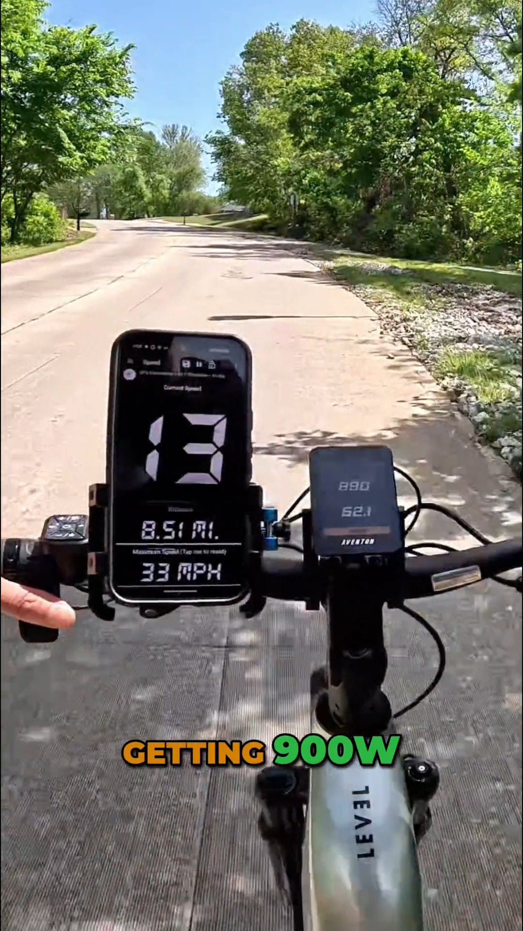 @ebikeescape — Aventon Level 4 REC: 750W Motor Performance on Steep Hills