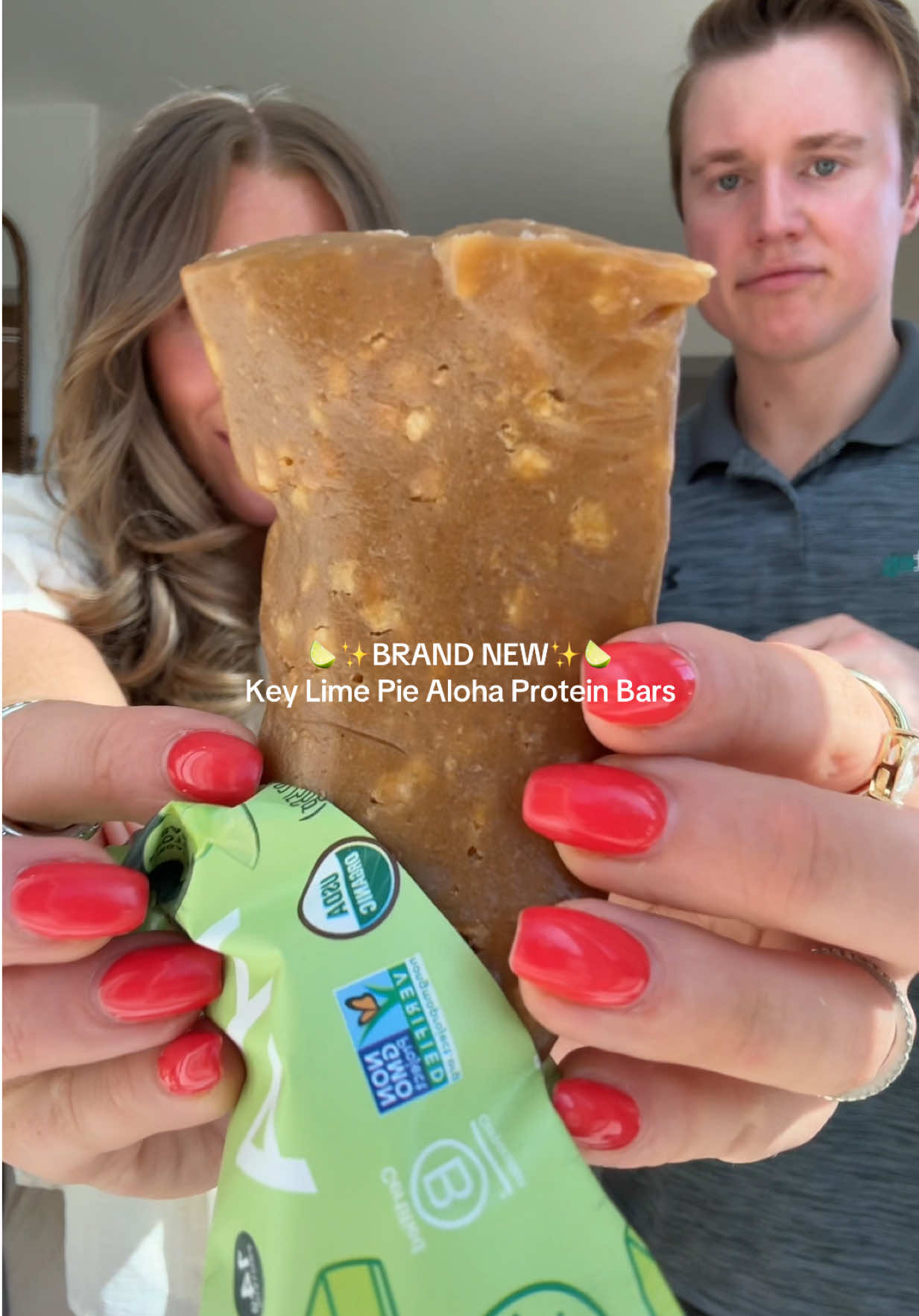 @lindsforthegirls — Key Lime Pie Aloha Protein Bar Review