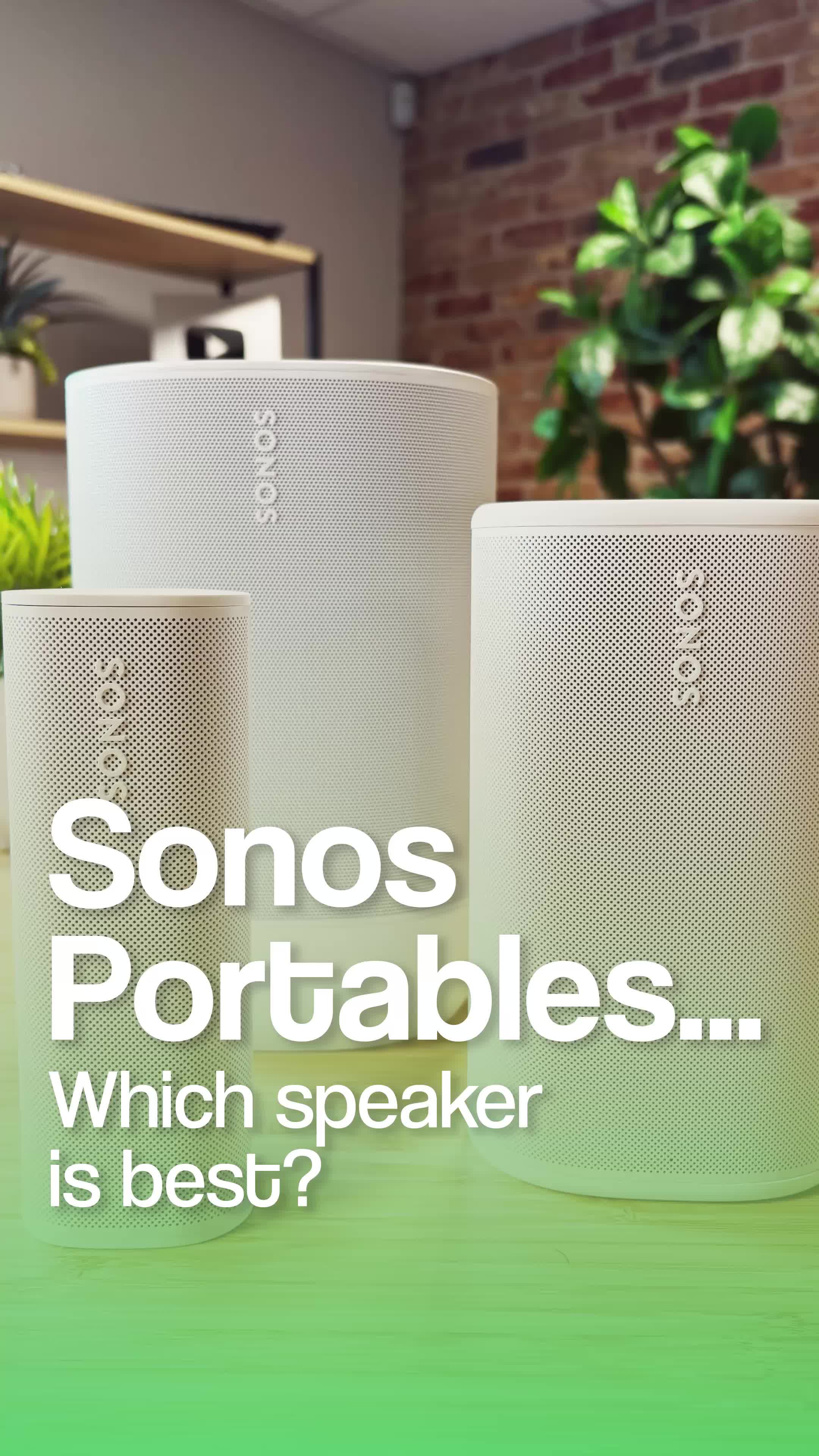 @smarthomesounds — Best Sonos Portable Speaker: Roam, Move 2, or Play?