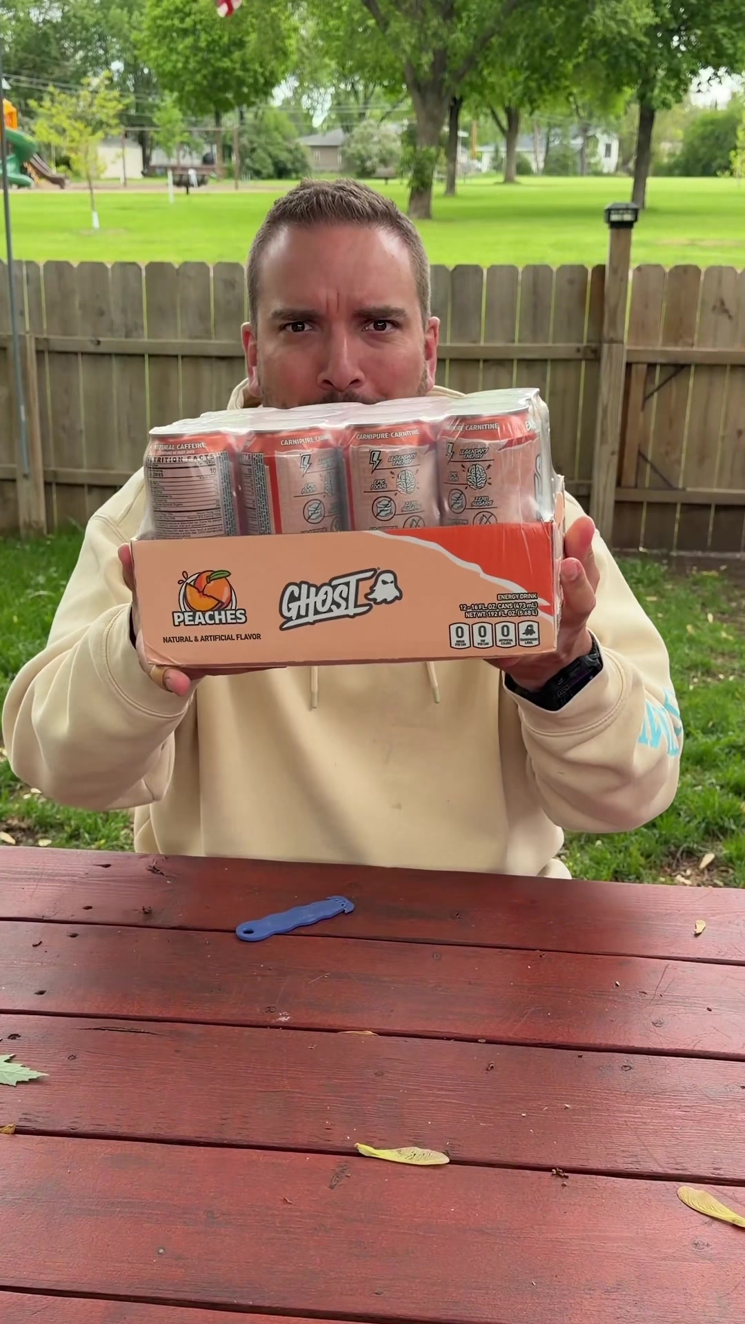 @tiltruth — Peach Ghost Energy Drink Review — Zero Sugar, 13-Can Pack