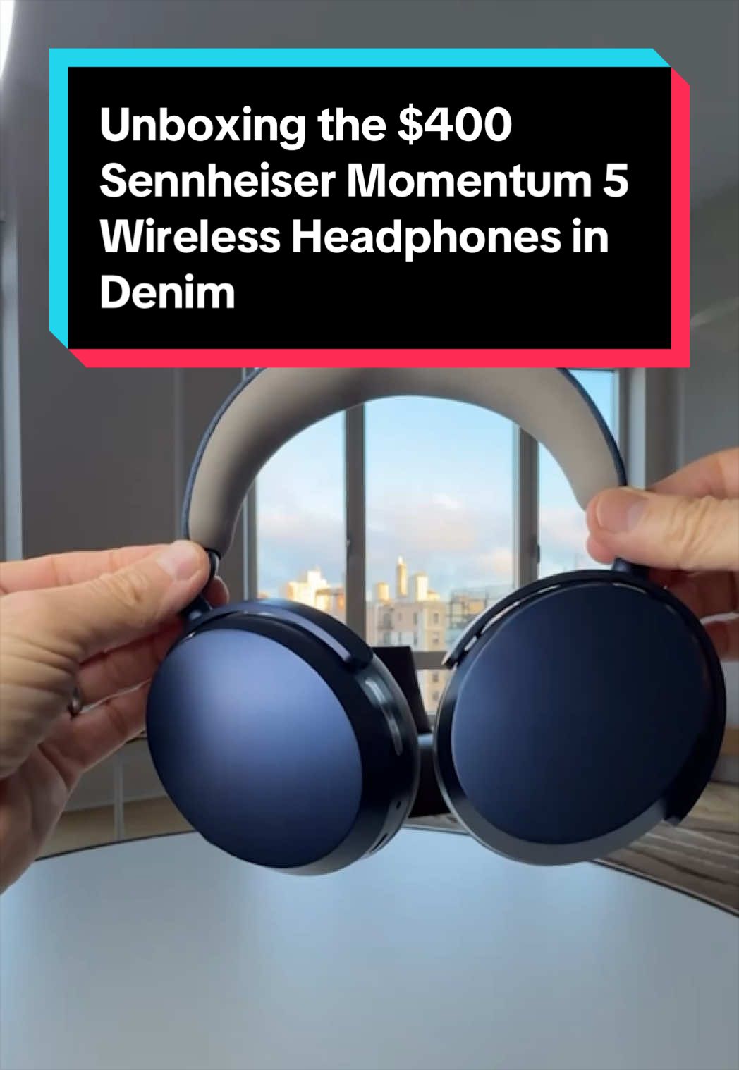 @cnetdotcom — Sennheiser Momentum 5 Wireless Unboxing — Denim Over ...