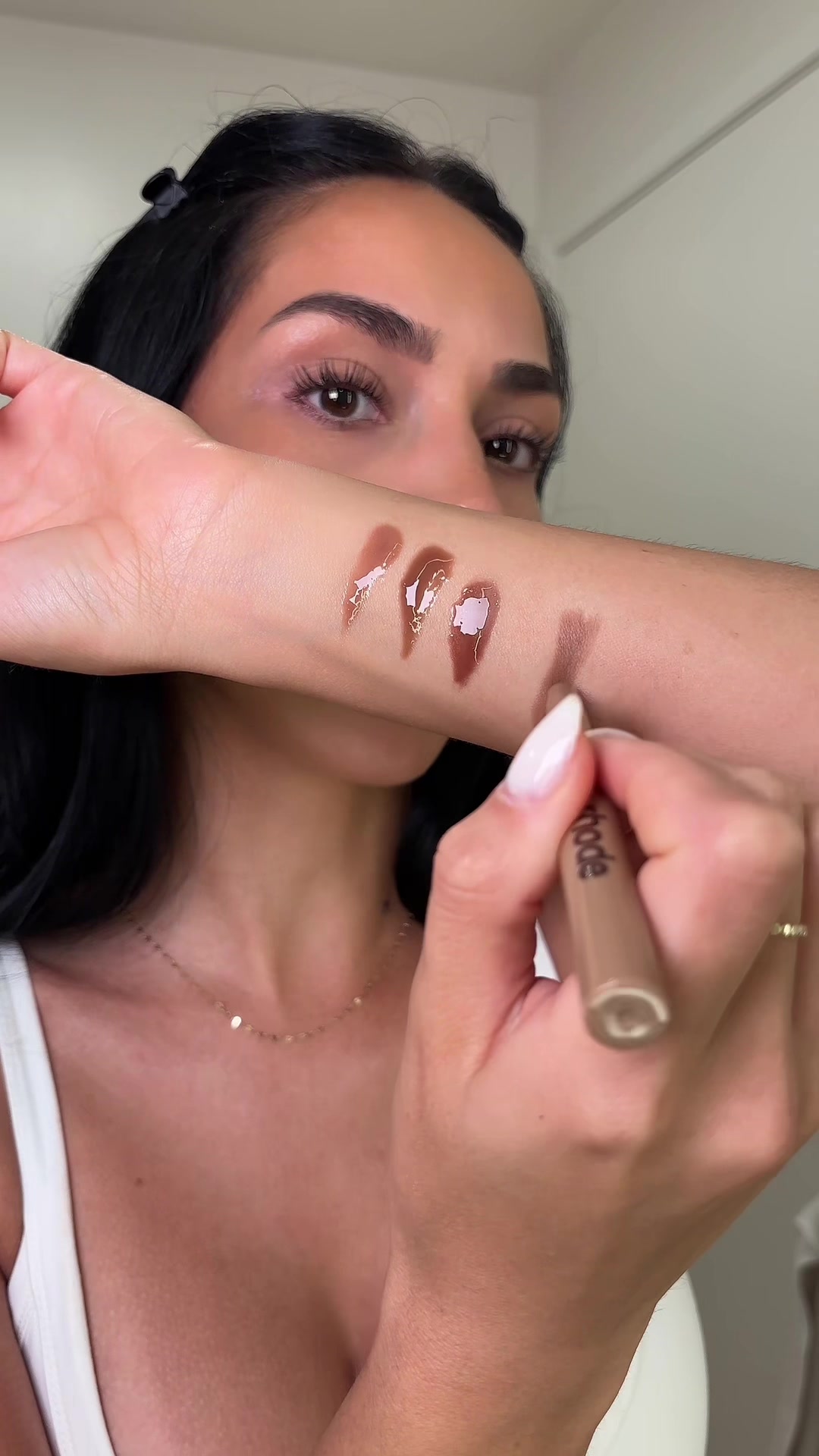 @natvnk — Rhode Peptide Lip Tint review: Colada, Macadamia Butter ...