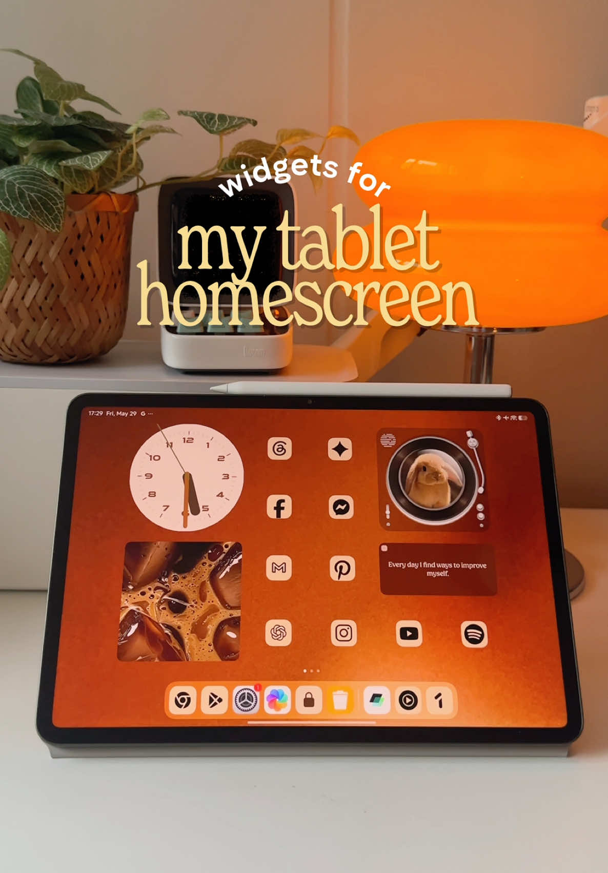 @karen.daphne — Xiaomi Pad 8 widgets: best free home screen customization