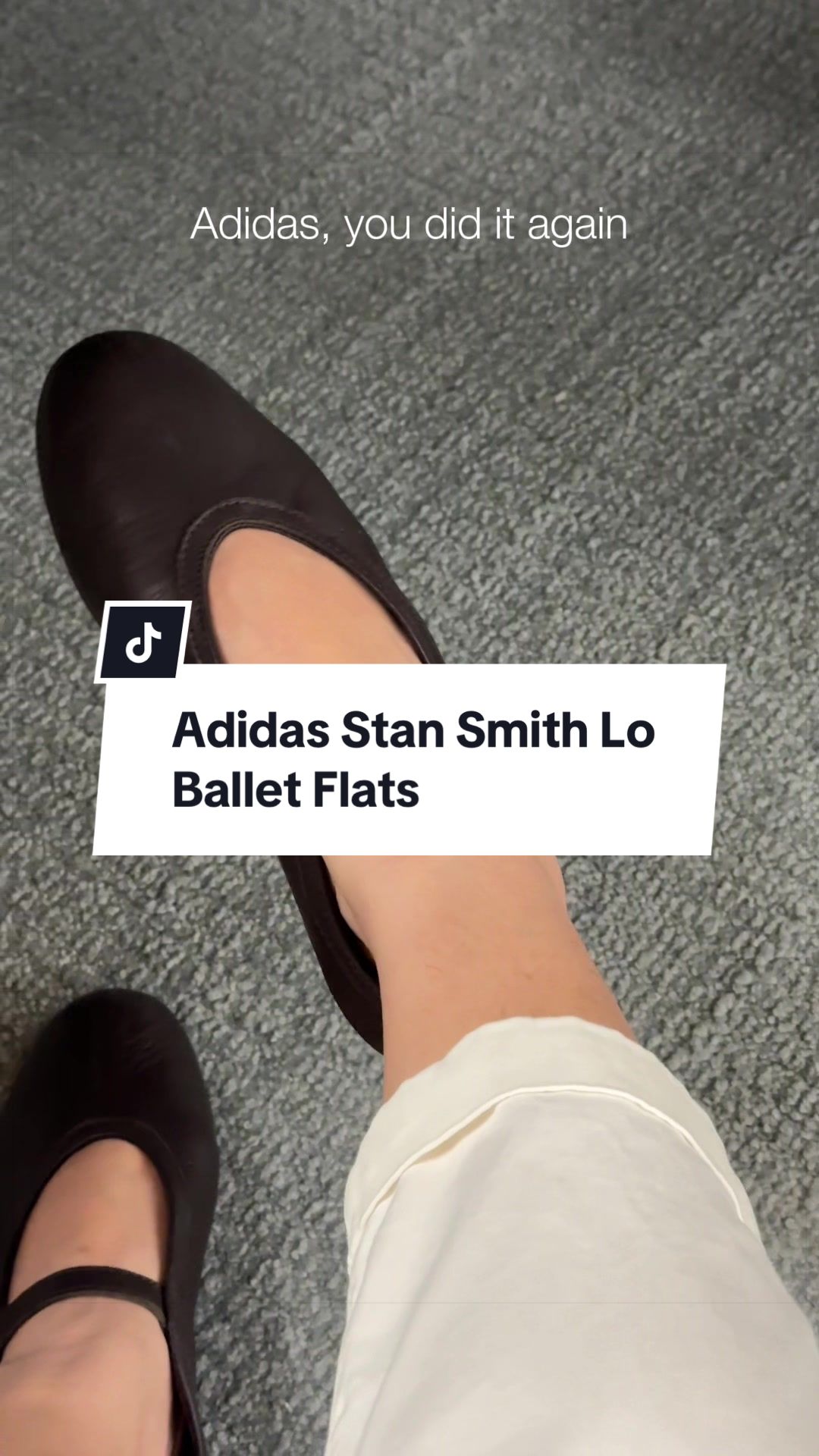 @heeeyitskat — Adidas Stan Smith Lo Ballet Flats — Slimming, Wide-Foot ...