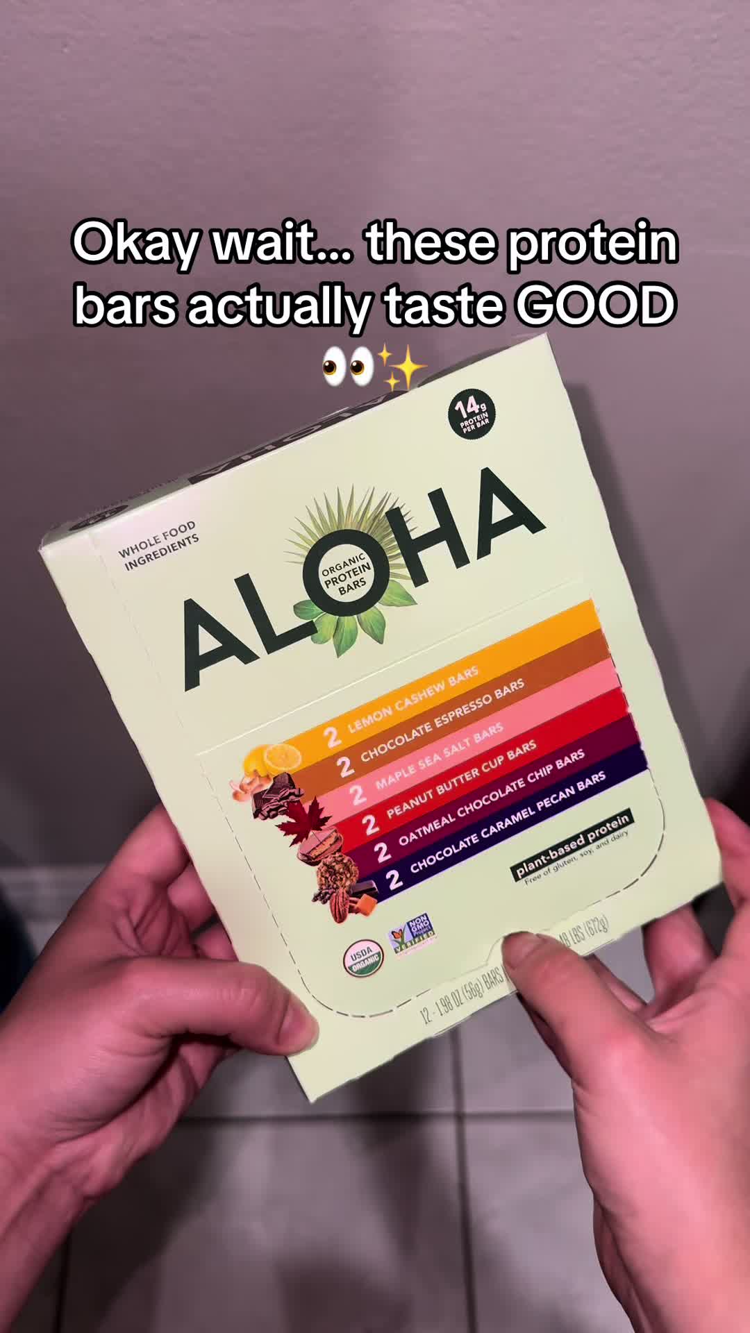 @isamarllanes — Aloha Protein Bars review: Healthy snacks that taste like a treat