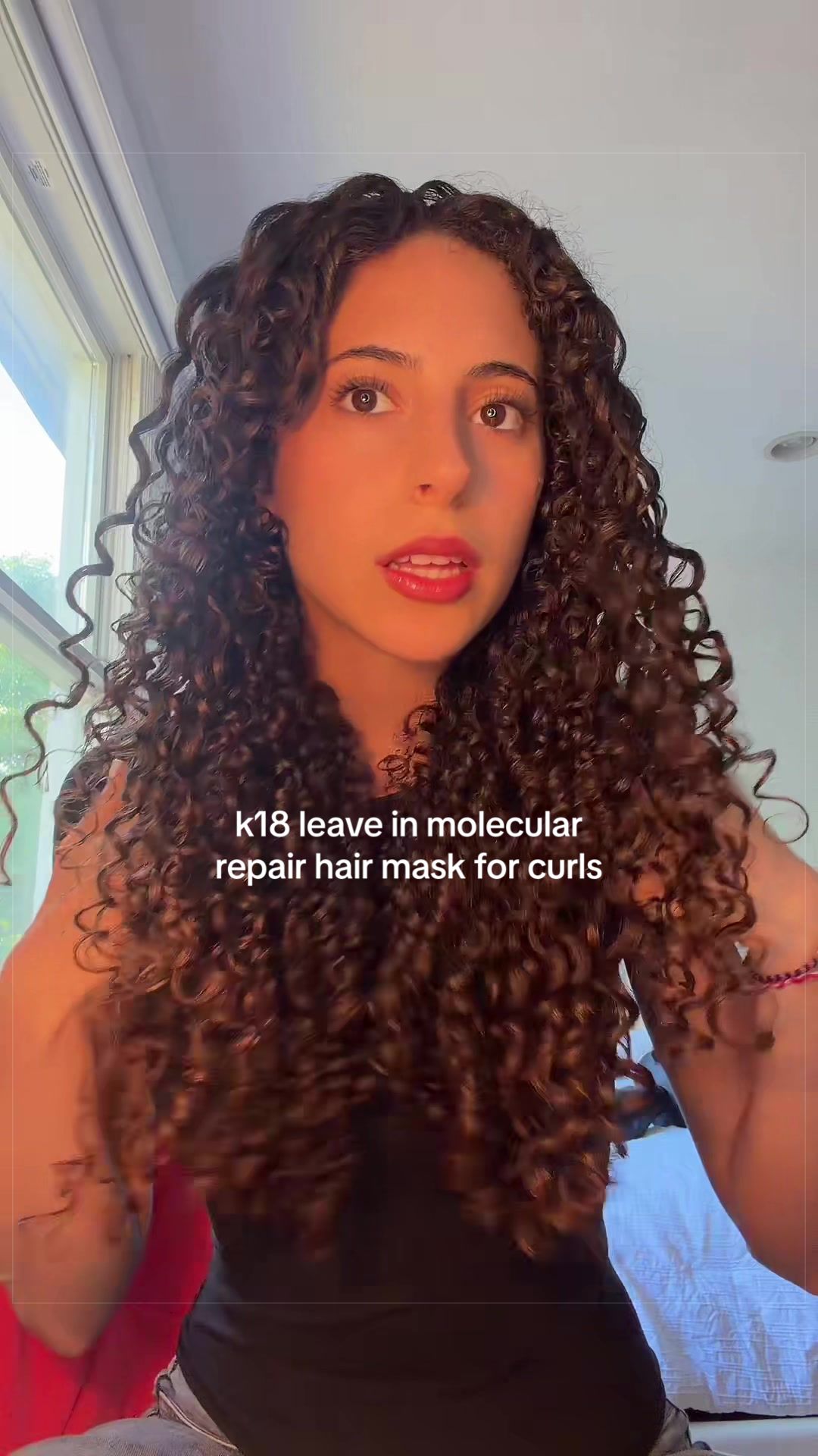 @gabscurls — K18 Leave‑In Molecular Repair Hair Mask for Curls — How to ...
