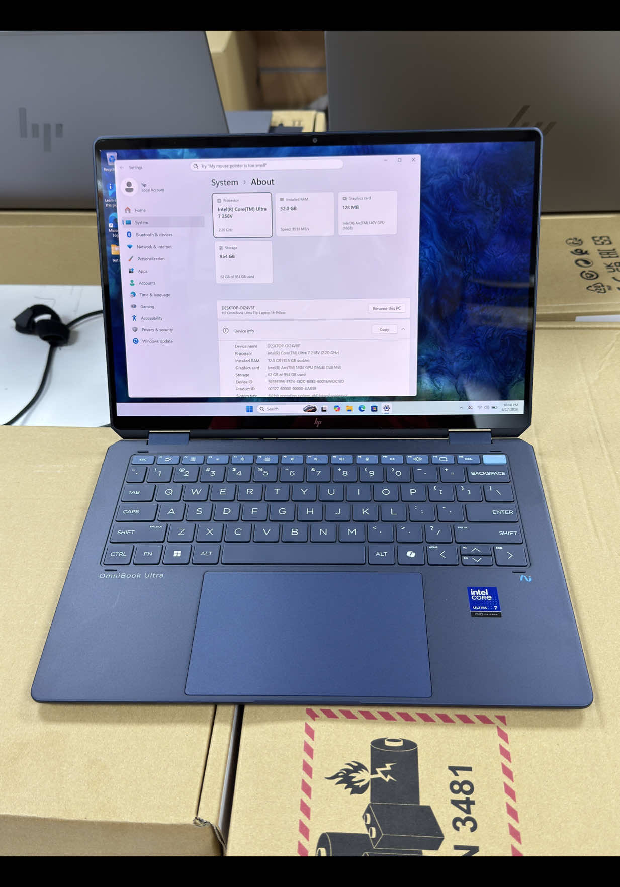 @novatech256 — HP OmniBook Ultra Flip 14 x360 review: 14" 3K OLED, Ultra 7 ...