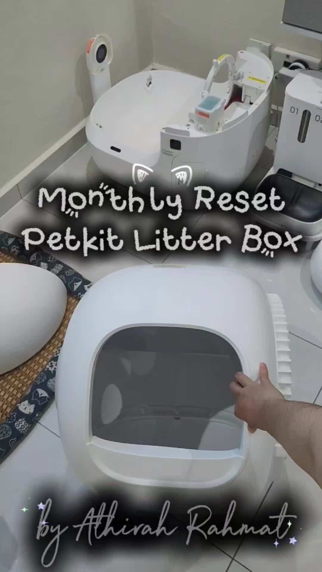 @aathirahrahmat — Honest Review of Petkit Purobot Max Pro 2 Cleaning Session