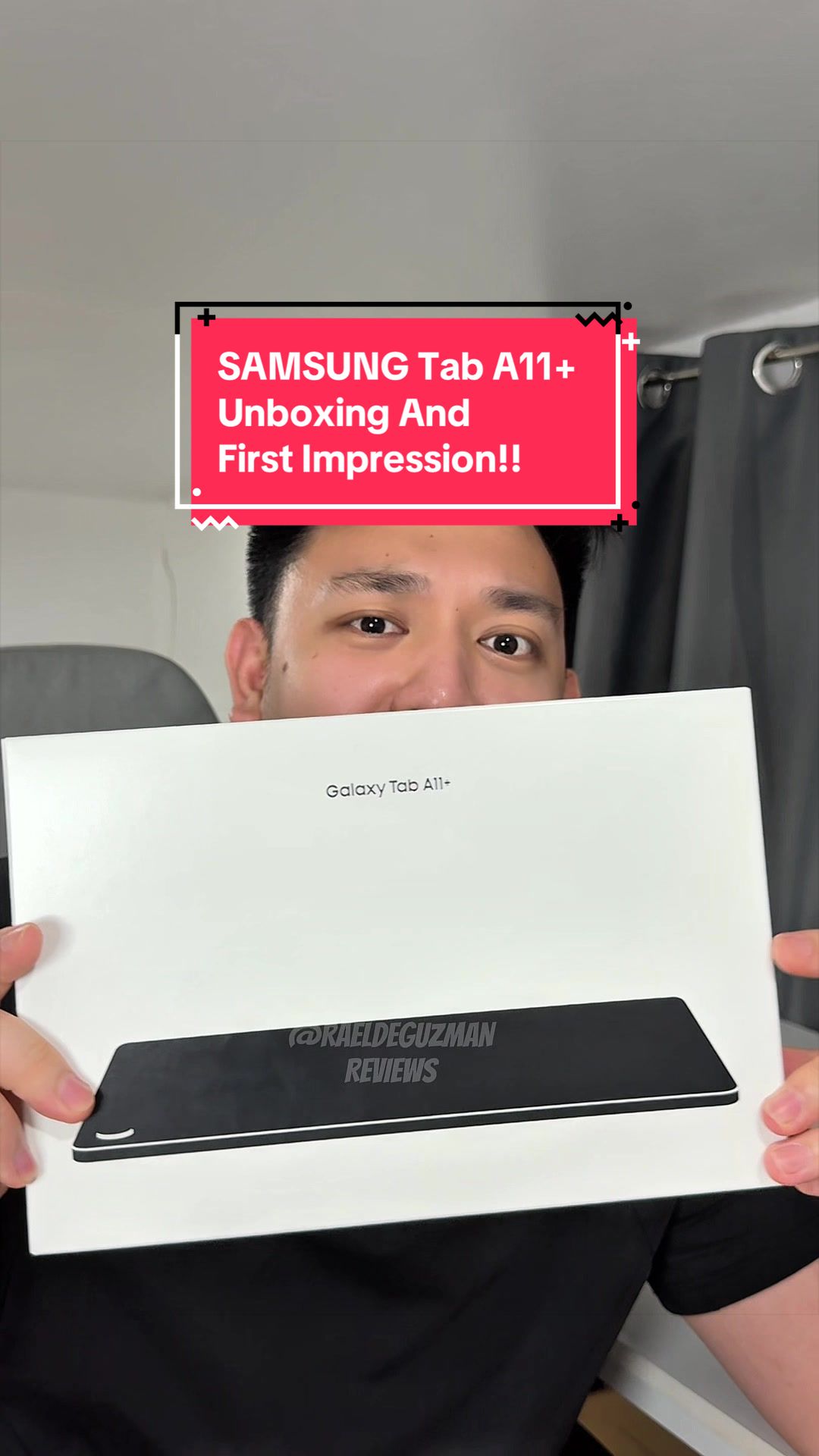 @raeldeguzmanreviews — Samsung Galaxy Tab A11+ Unboxing — First Impressions