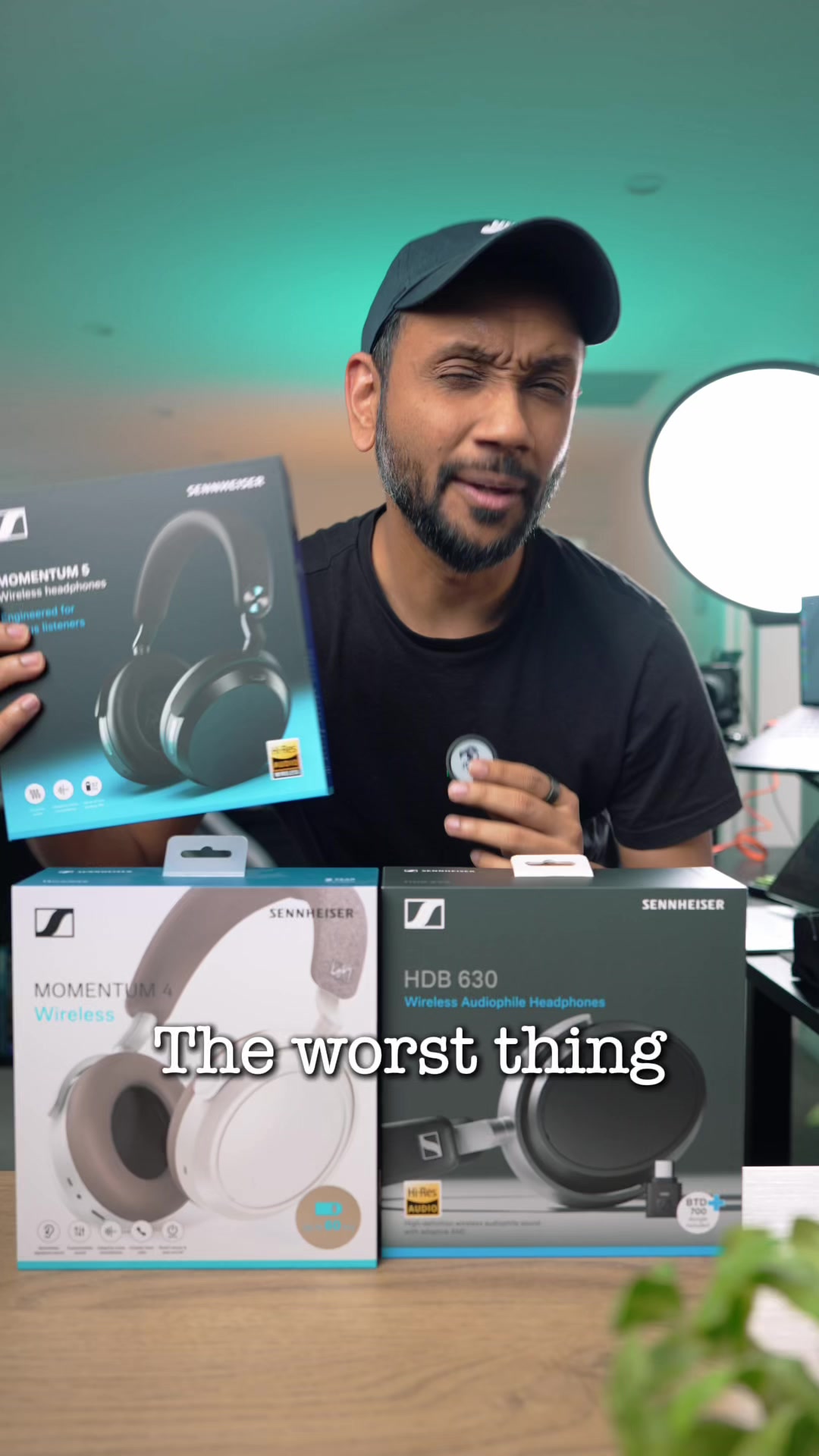@techknowbiz — Sennheiser Momentum 5 sound test vs other Sennheiser