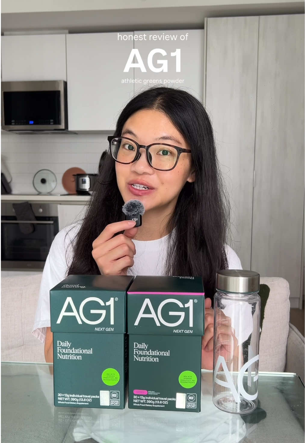 @vivianlululululu — completely honest review of the @AG1 athletic greens powder ...